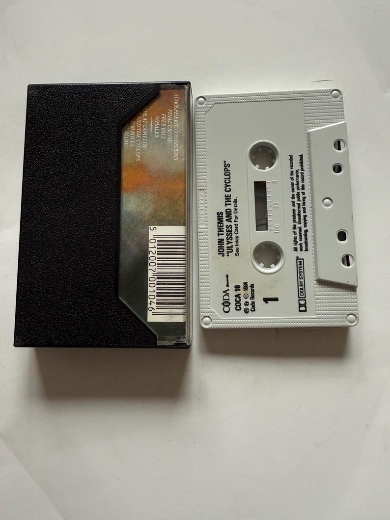 John Themis Ulysses and the Cyclops Cassette Tape - Etsy Canada