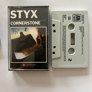 Styx Cornerstone Cassette Tape