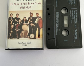 Pogues If I Should Fall From Grace With God Cassette Tape