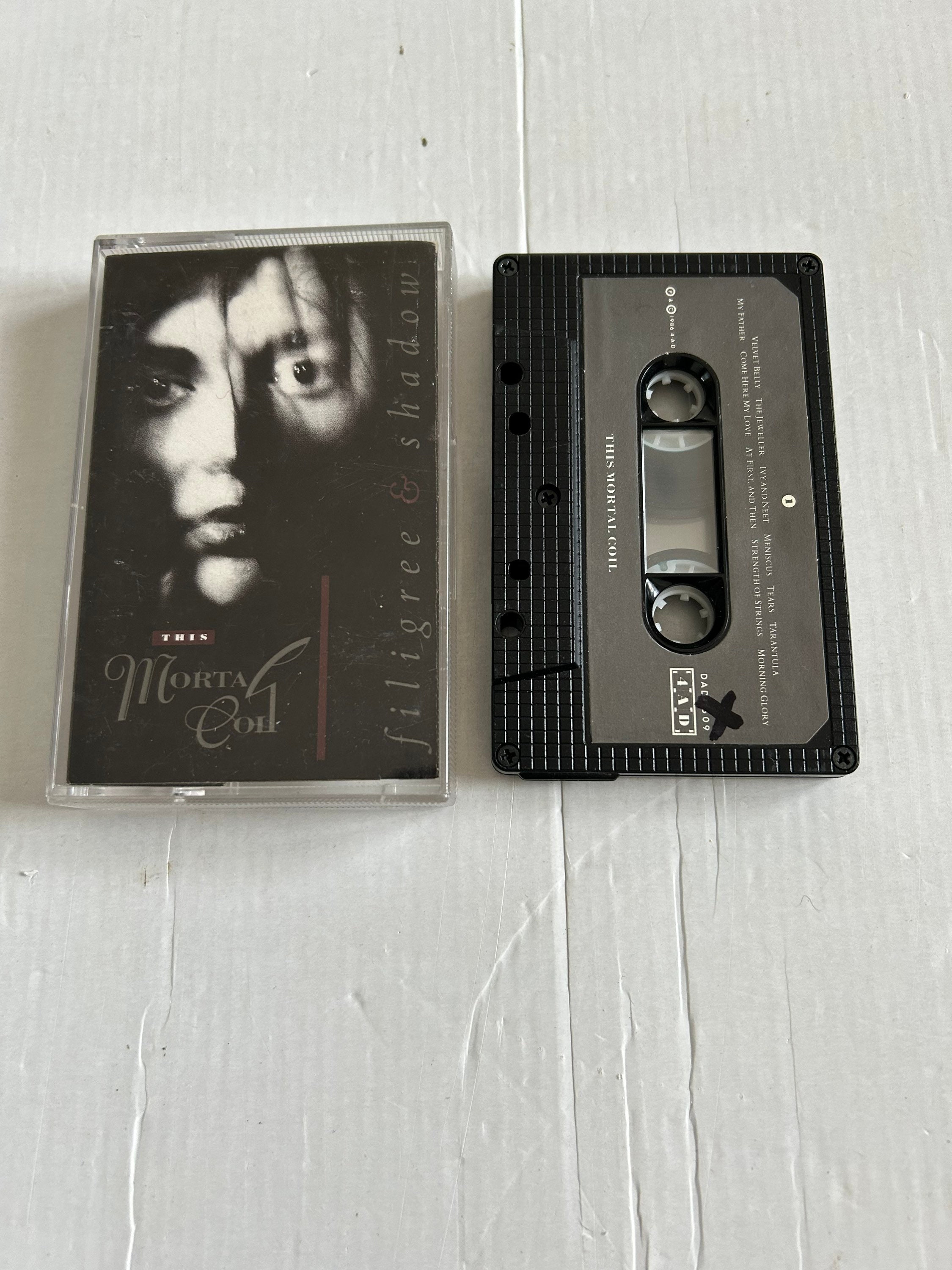 This Mortal Coil Filigree and Shadow Cassette Tape - Etsy