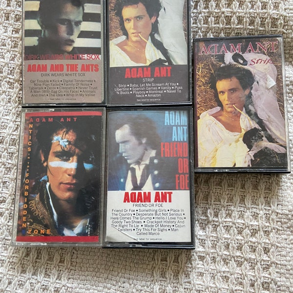 Adam And The Ants, Adam Ant, Berlin, Art Of Noise, Proclaimers, The Alarm, Yazoo