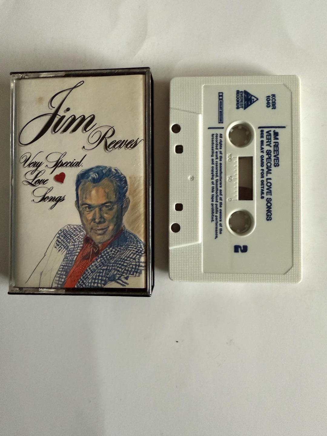 Jim Reeves Very Special Love Songs Cassette Tape - Etsy