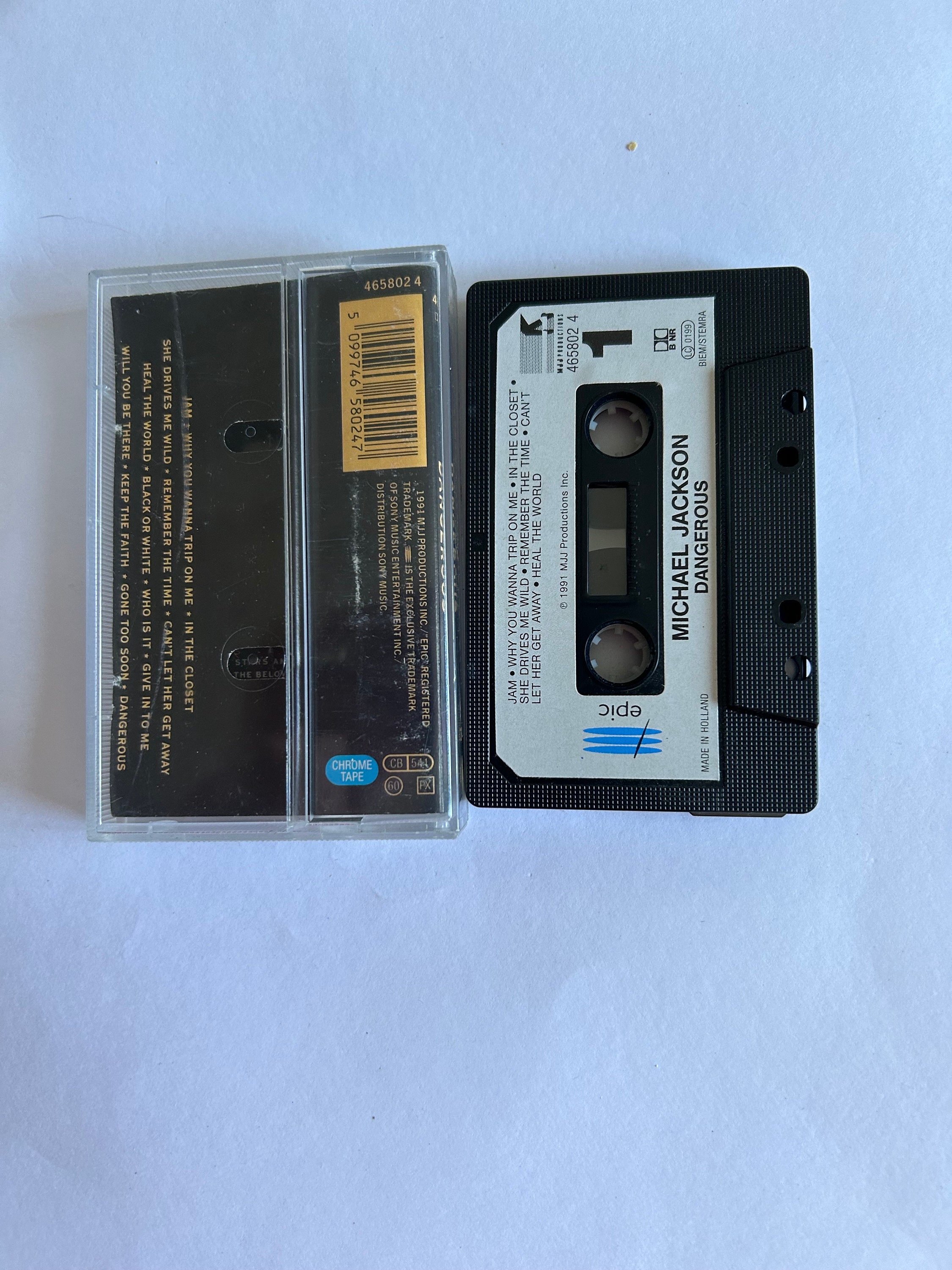 マイケル・ジャクソン BAD MICHAEL JACKSON カセットテープ