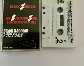 Black Sabbath We Sold Our Soul For Rock ‘n’ Roll Cassette Tape