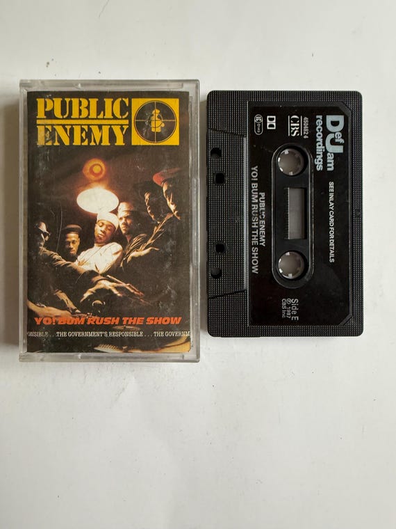 Public Enemy Yo! Bum Rush the Show Cassette Tape - Etsy Israel