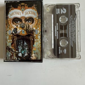Michael Jackson Dangerous Cassette Tape - Etsy