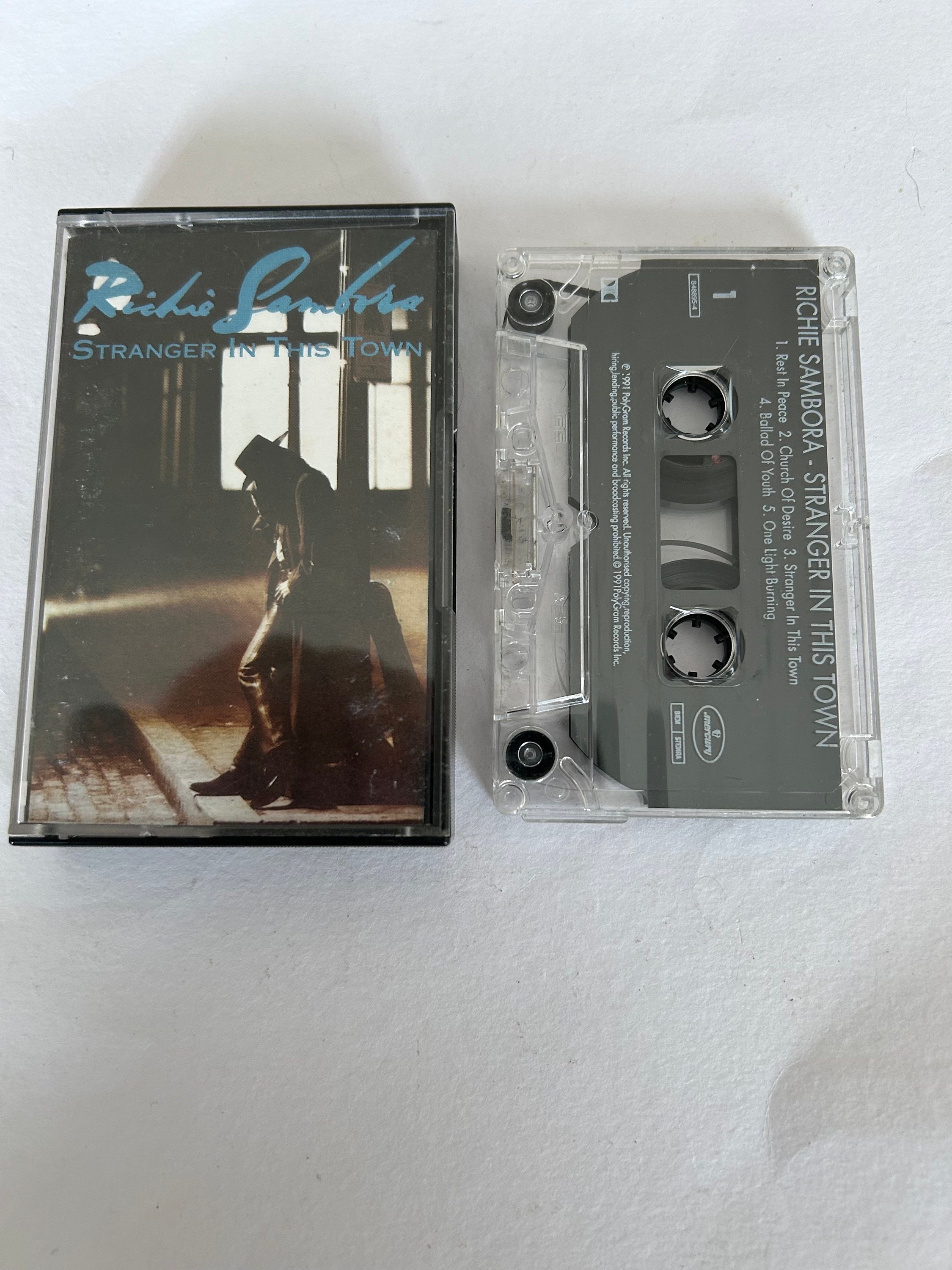 Richie Sambora Stranger in This Town Bon Jovi Cassette Tape - Etsy