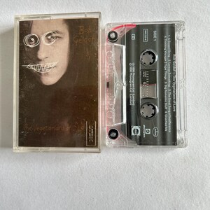 Bob Geldof The Vegetarian Of Love Cassette Tape