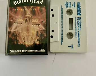 Motörhead No Sleep ‘Till Hammersmith Cassette Tape