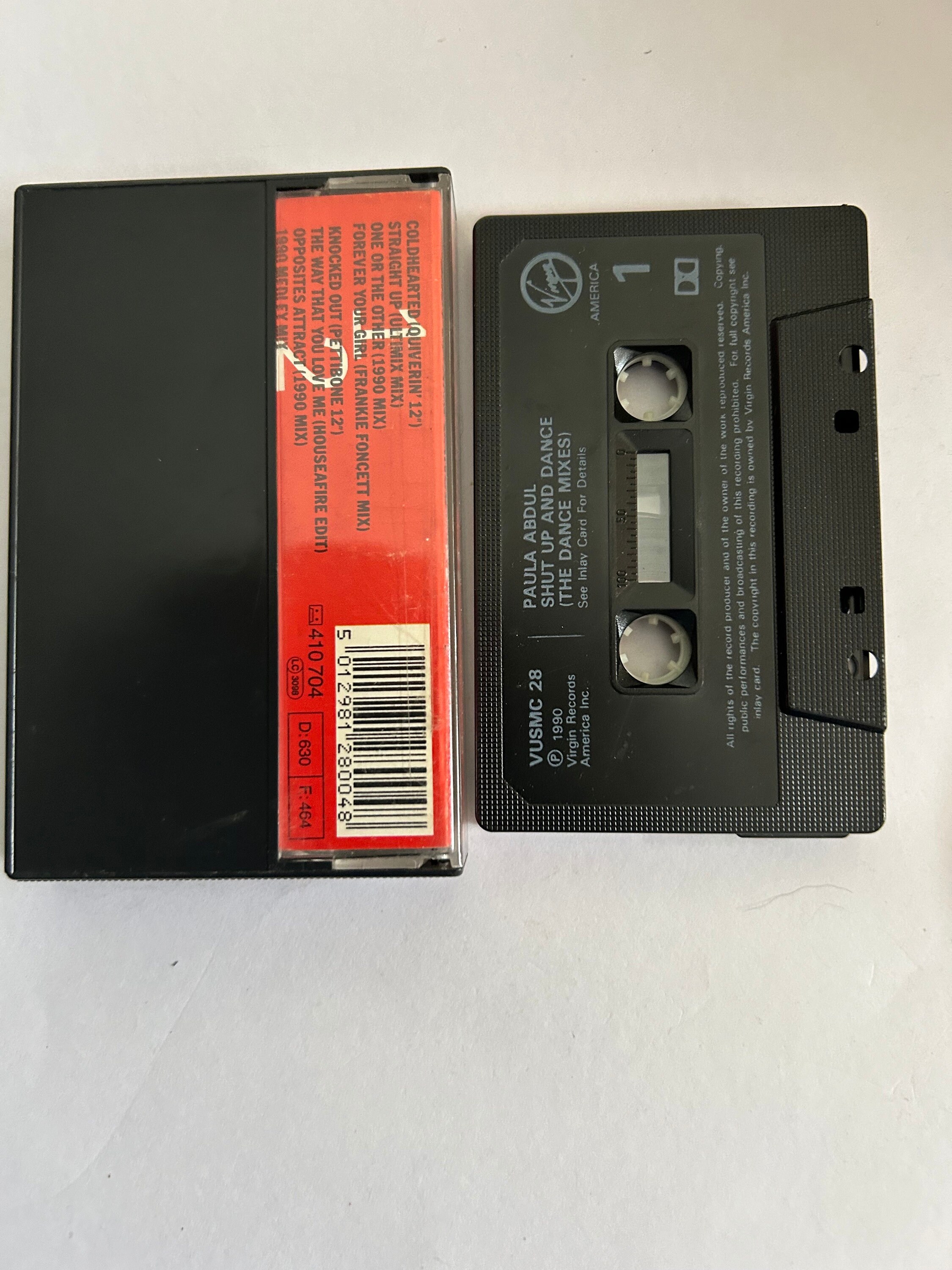 Paula Abdul Shut up and Dance Mixes Cassette Tape - Etsy