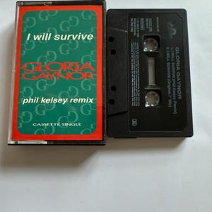 Gloria Gaynor I Will Survive Phil Kelsey Remix Cassette Tape