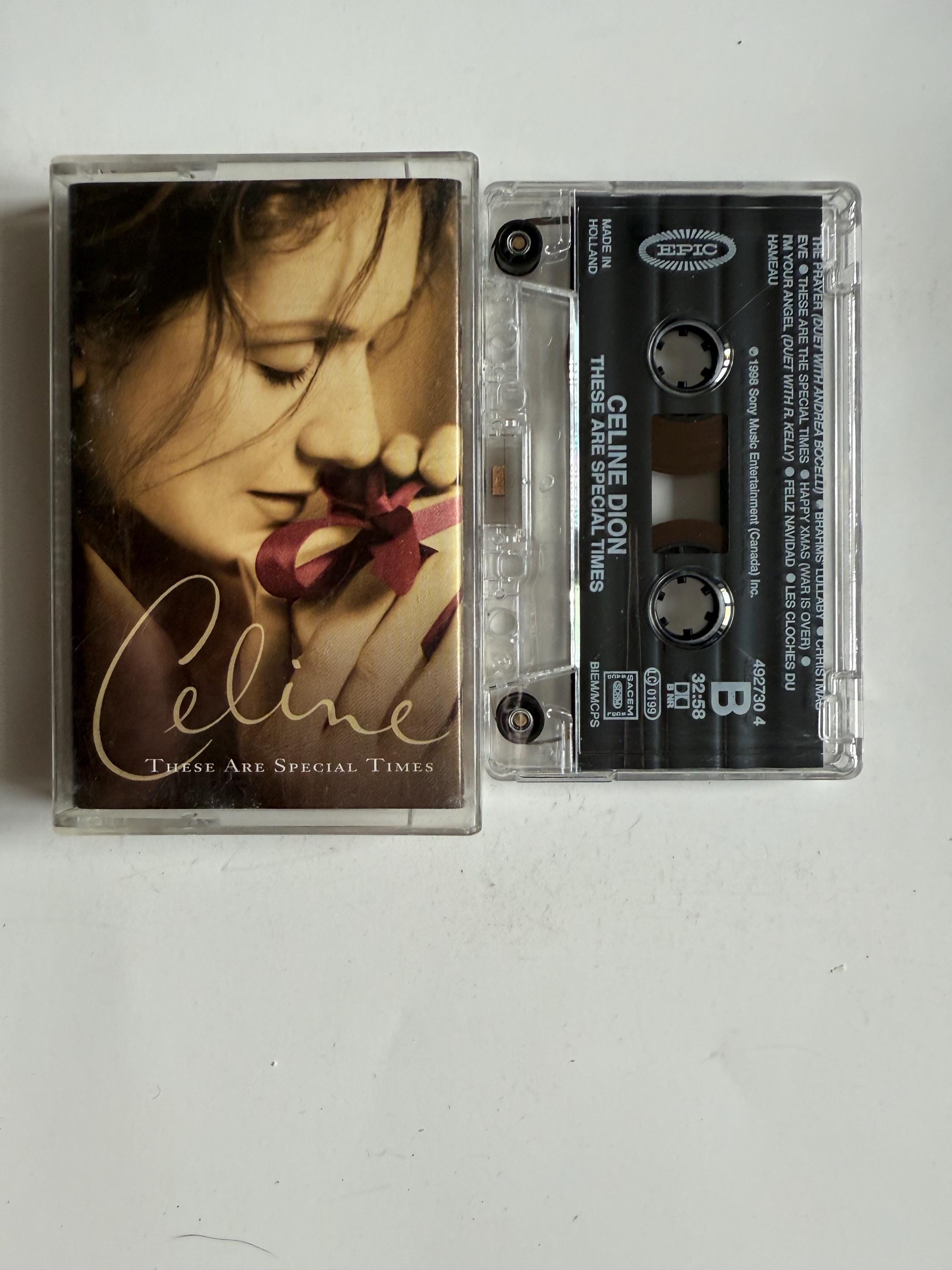 Celine Dion These Are Special Times Cassette Tape - Etsy