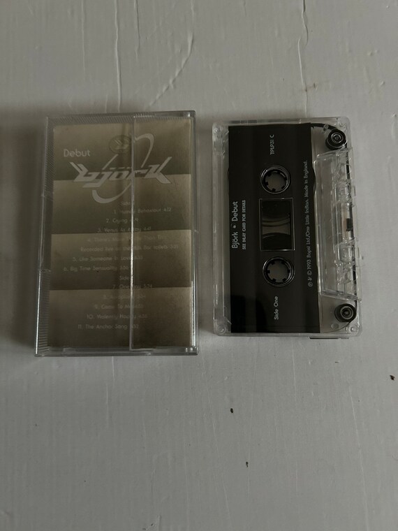 Bjork Debut Cassette Tape - Etsy