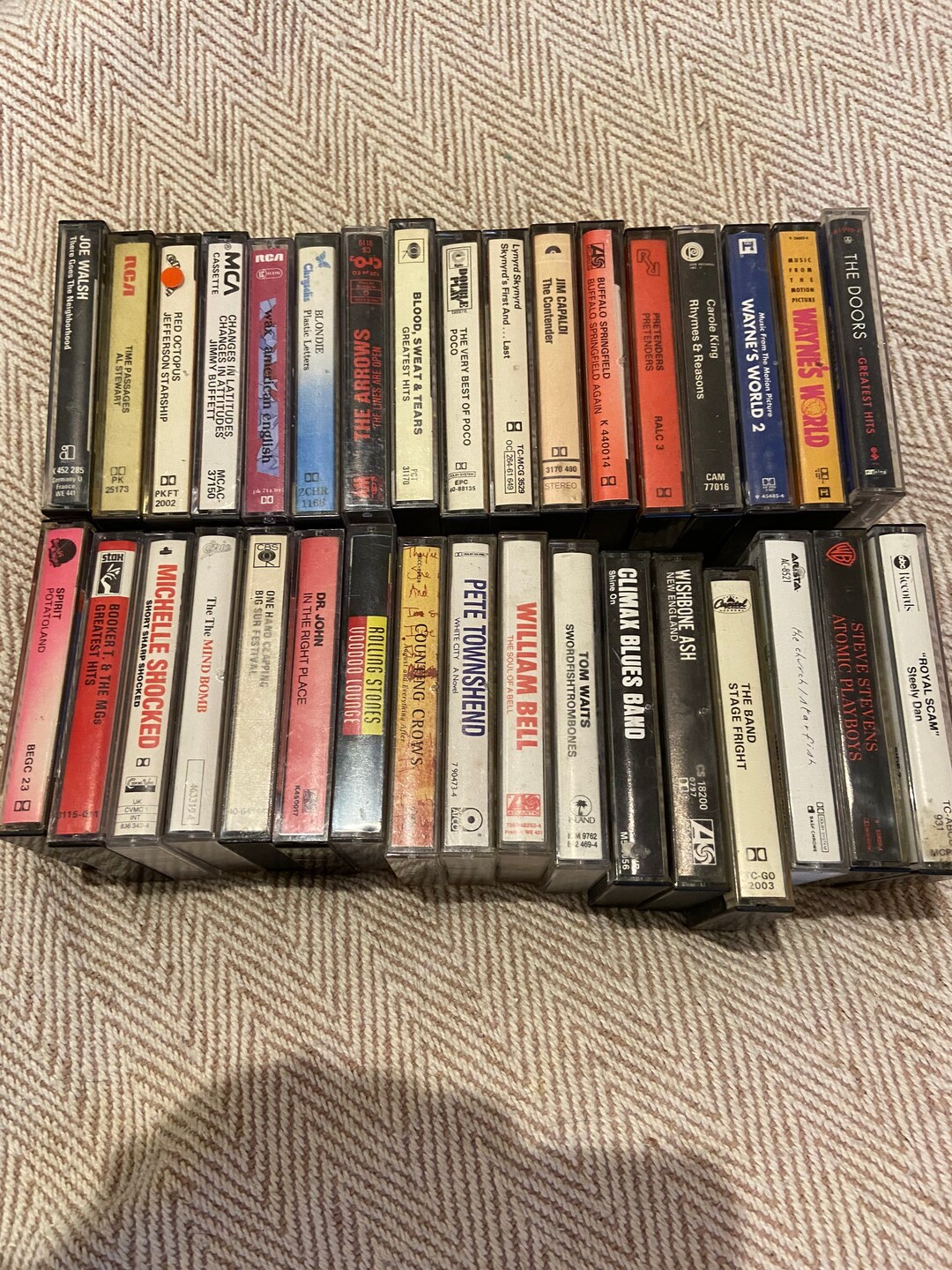 Vintage Cassette Tapes Various Prices Inc Dr Etsy