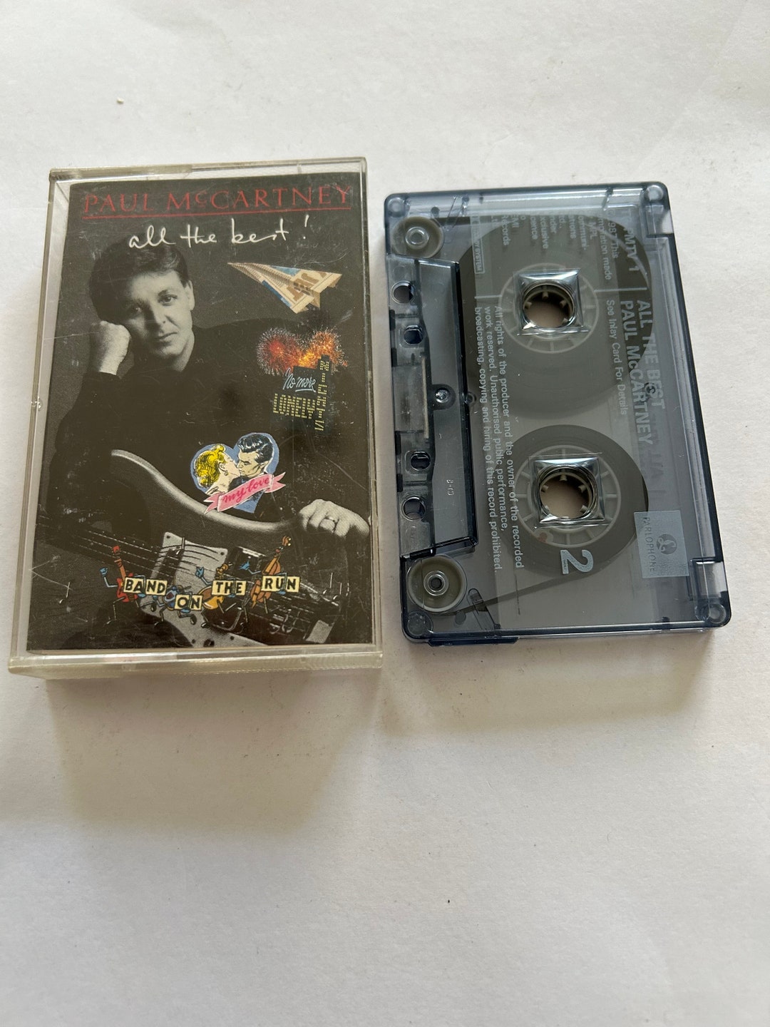 Paul Mccartney All the Best Cassette Tape - Etsy