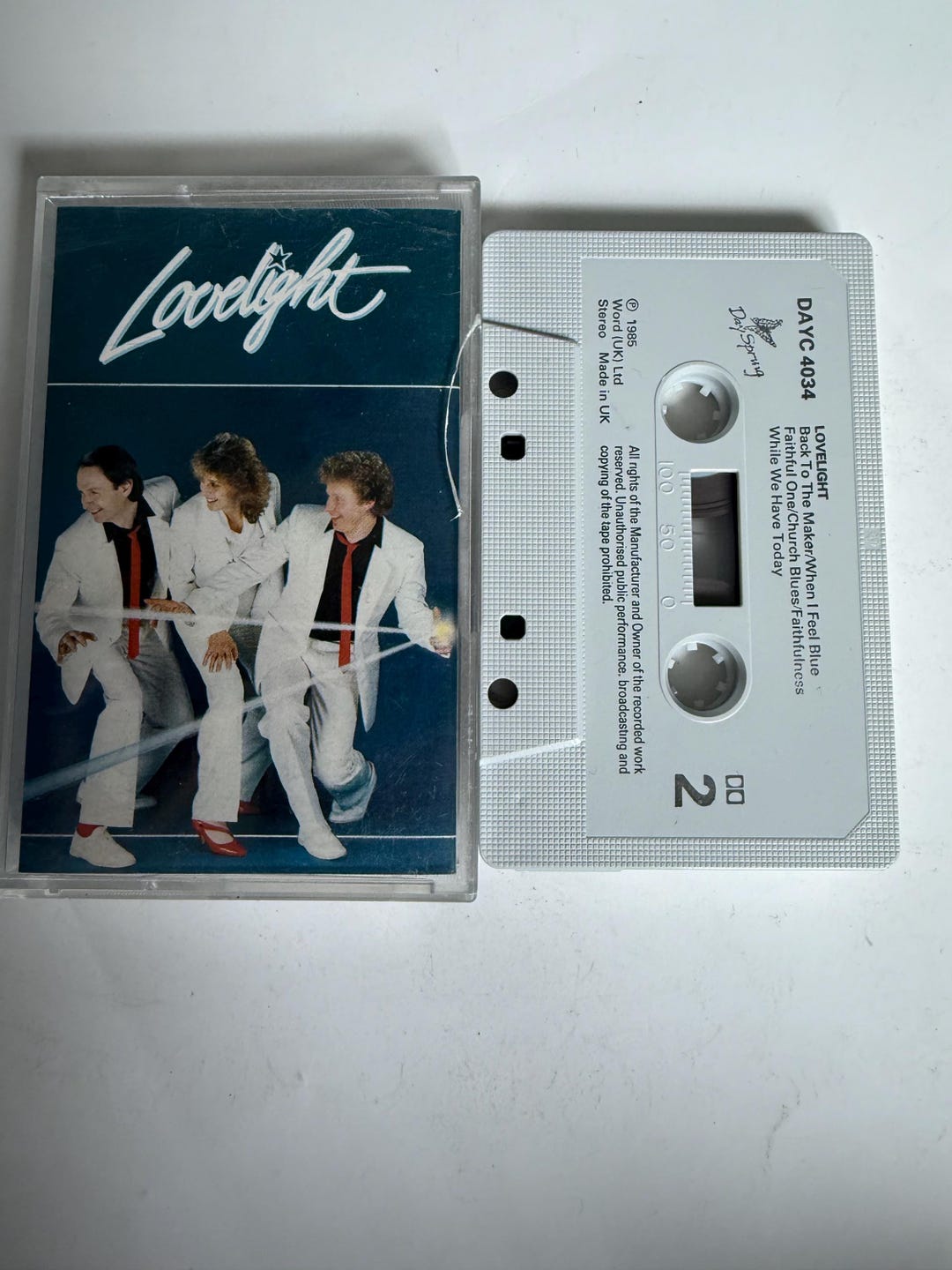 Love Light Script Lovelight Lovelight Cassette Tape - Etsy