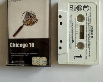 シカゴ、シカゴ16、1982年カセットテープ、ヴィンテージロック - Etsy 日本