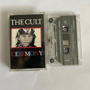 The Cult Ceremony Cassette Tape