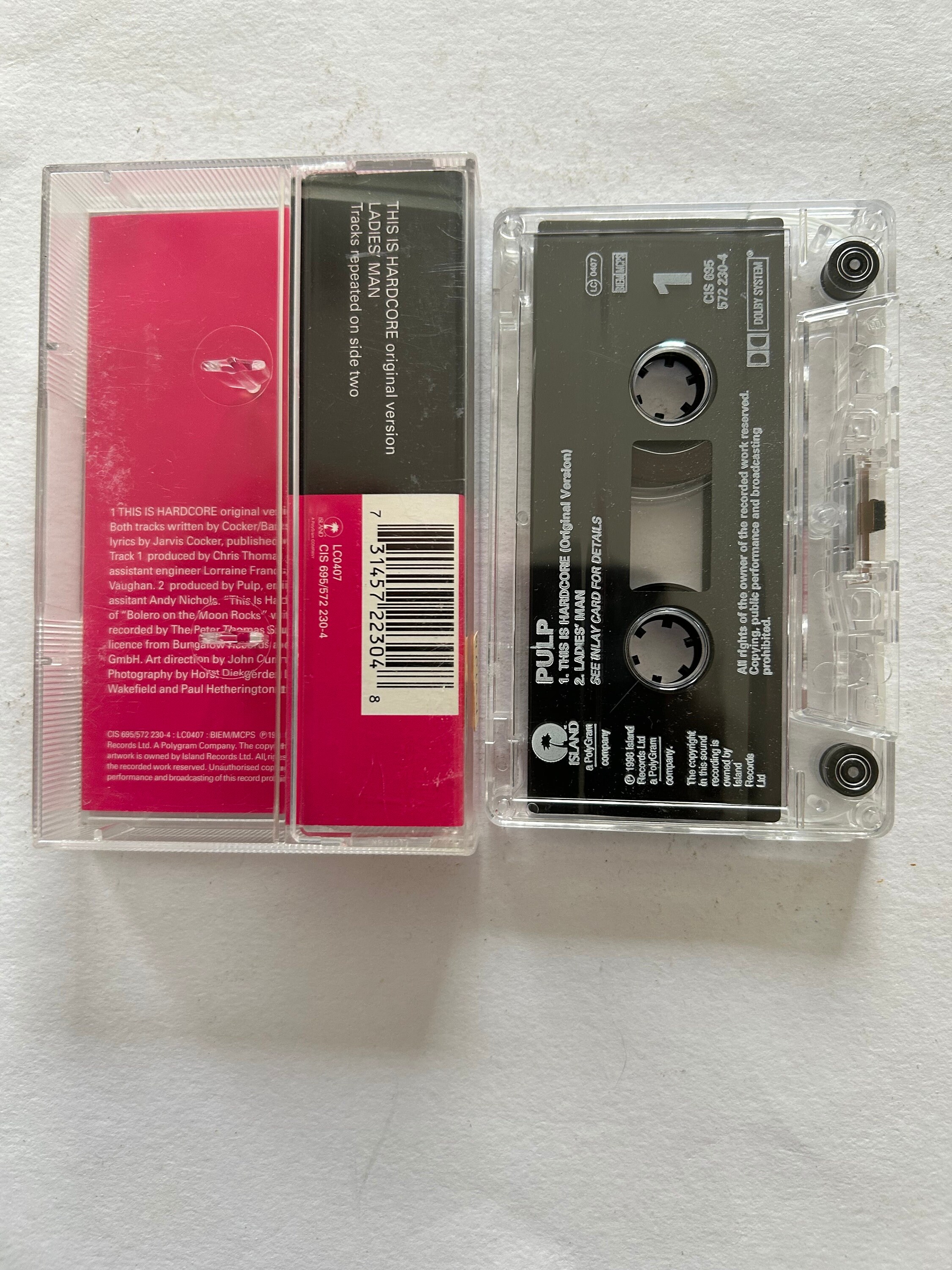 This Is Hardcore［カセット］ Pulp This is Hardcore Single Cassette Tape - Etsy Canada