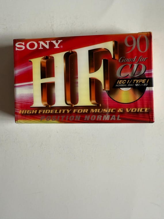 ⭐︎レア⭐︎ソニーカセットテープ、HＦ-X90 4本セット カセットテープ【SONY 4本セットSingle Crystal Gamma etc