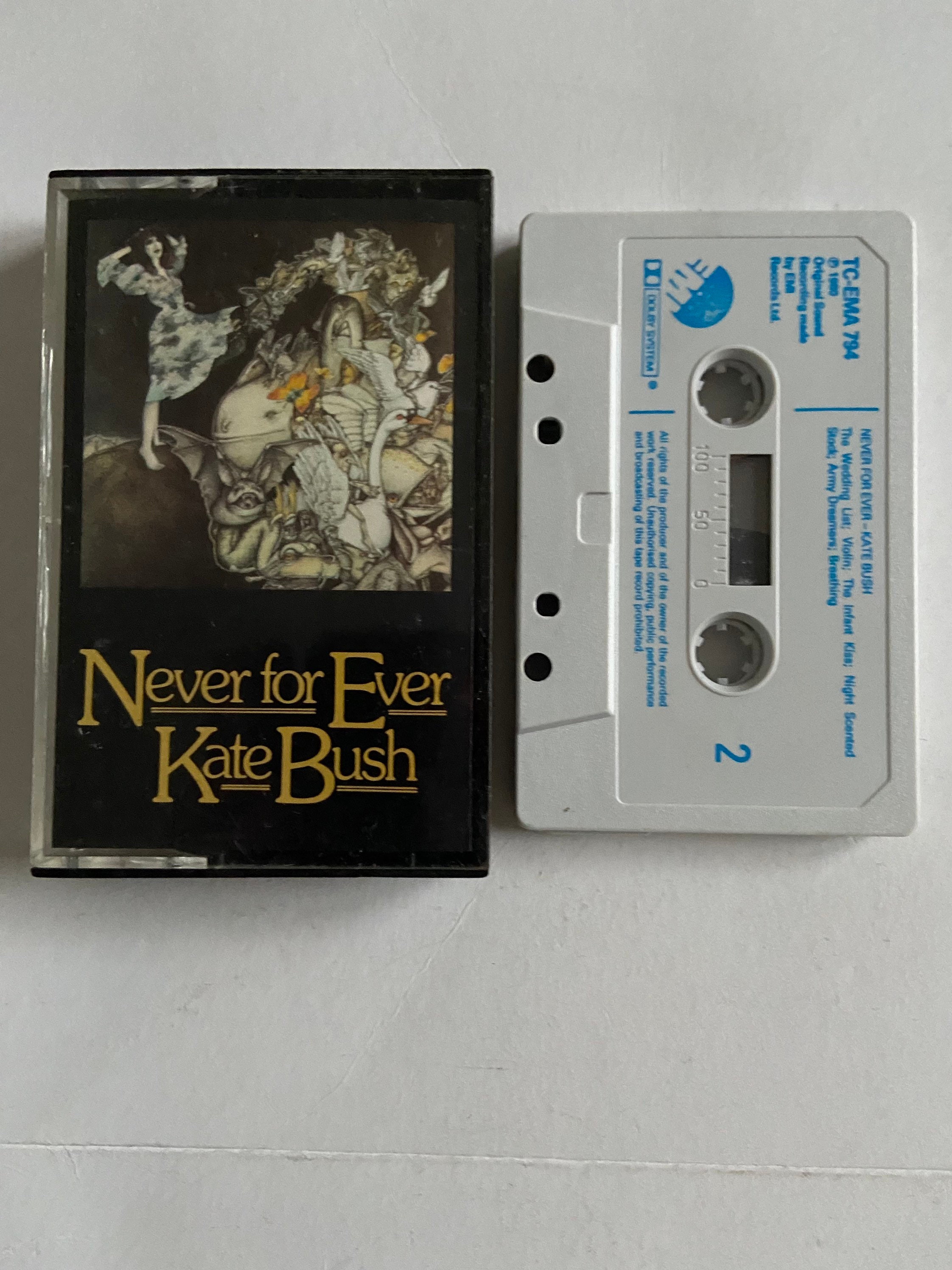 Kate Bush Never for Cassette Tape - Etsy Norway
