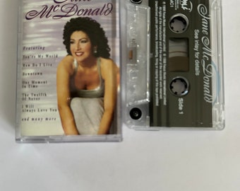 Jane McDonald Self Titled Cassette Tape