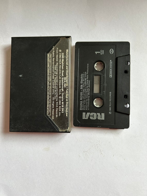 ダイアナ・ロス シルク・エレクトリック USA カセットテープ - Etsy 日本