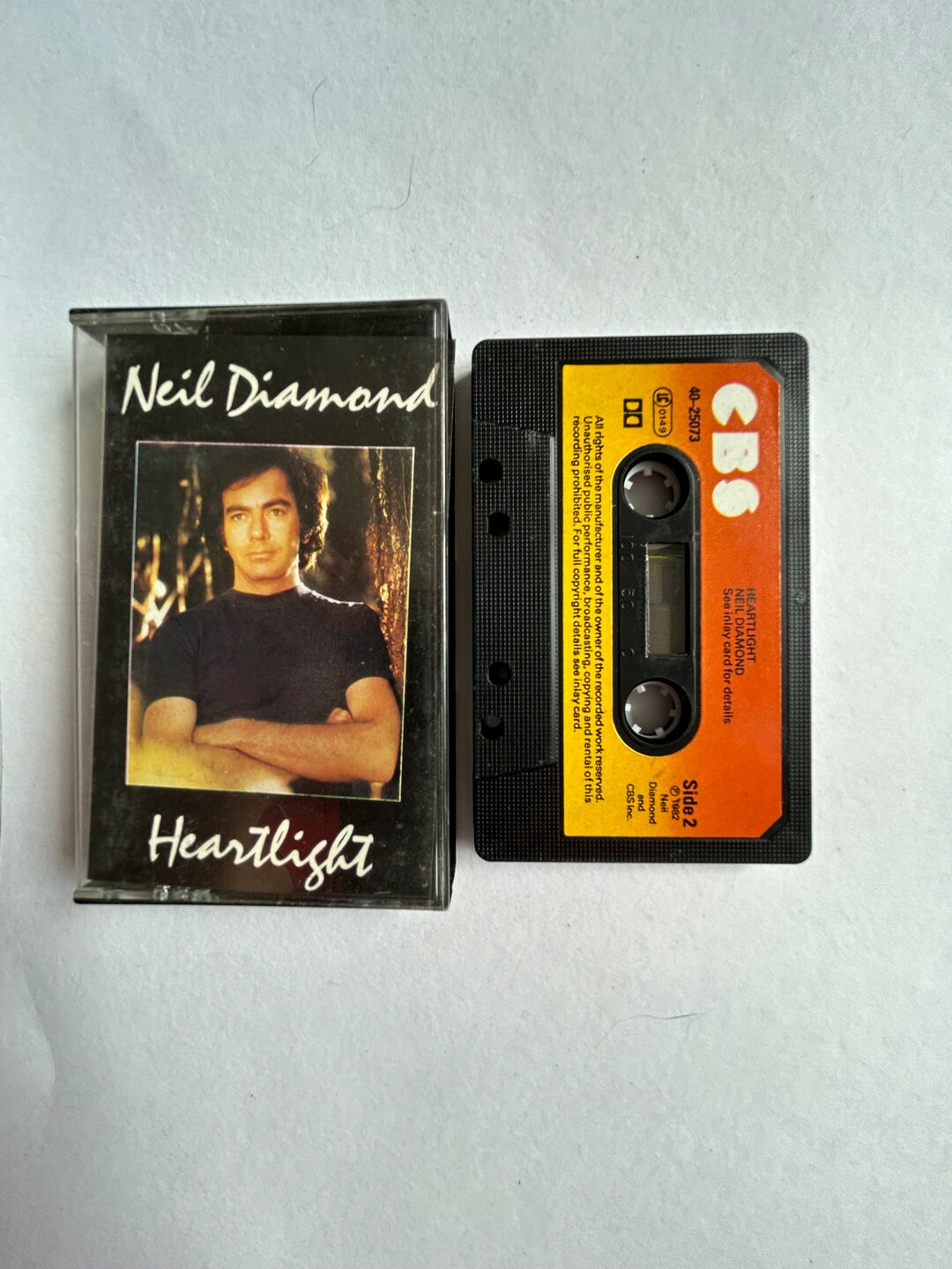 Neil Diamond Heartlight Cassette Tape - Etsy