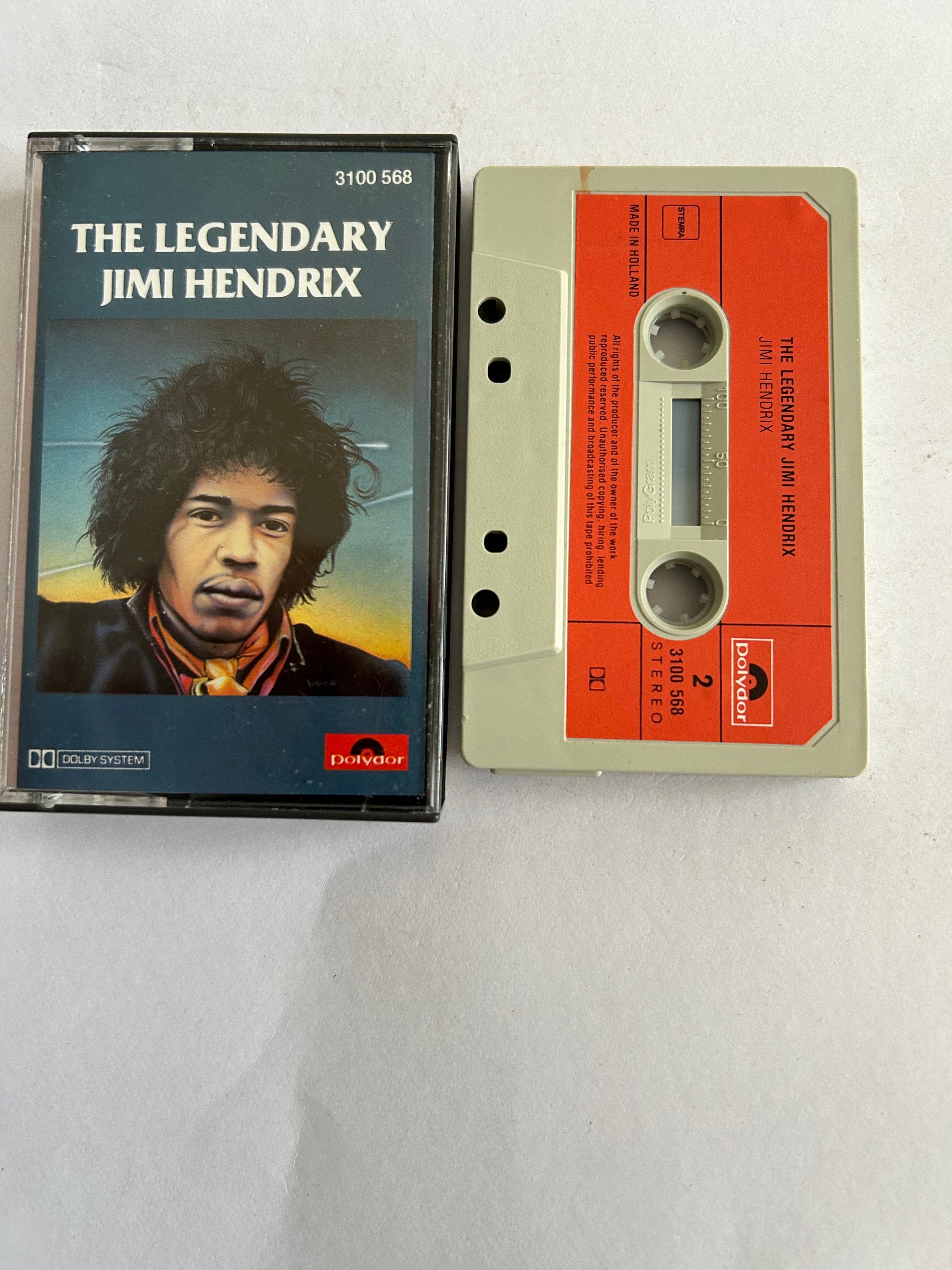 Jimi Hendrix the Legendary Cassette Tape - Etsy