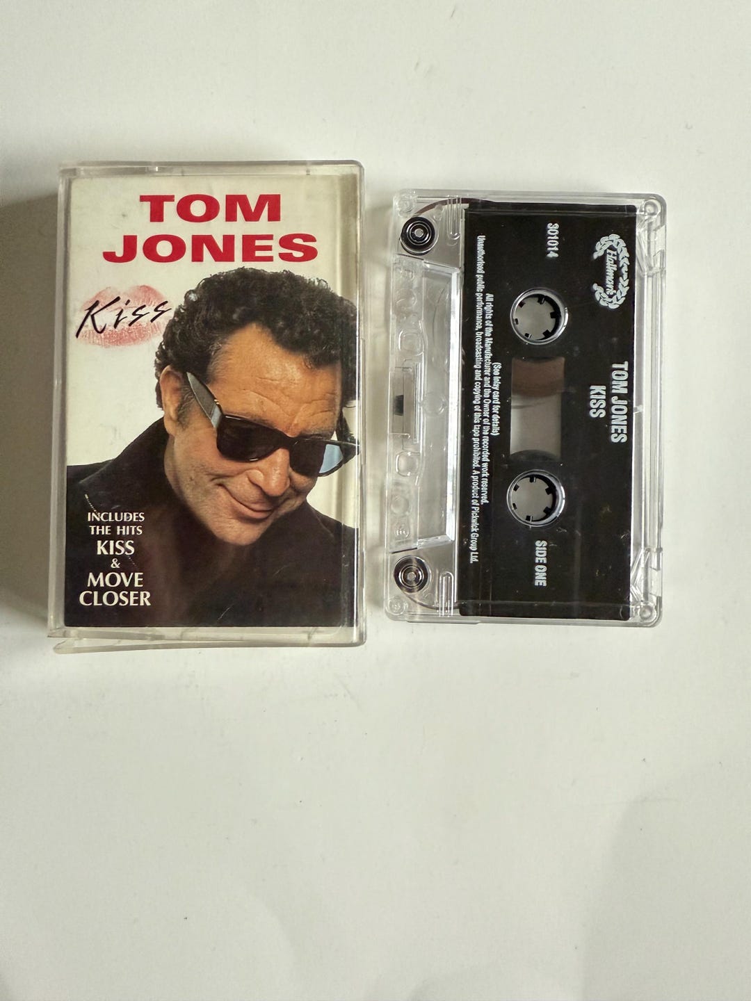 Tom Jones Kiss Cassette Tape - Etsy