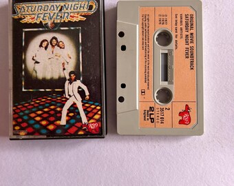 Saturday Night Fever Soundtrack Cassette Tape