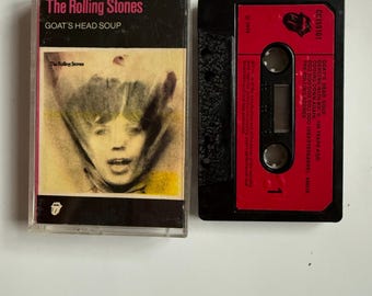 1976 the Rolling Stones Goats Head Soup RARE Music Book
