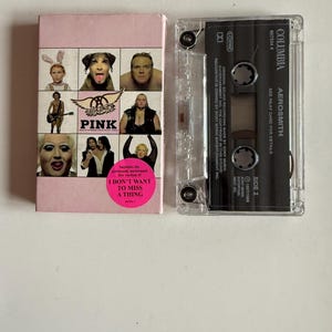 Aerosmith Pink Cassette Tape