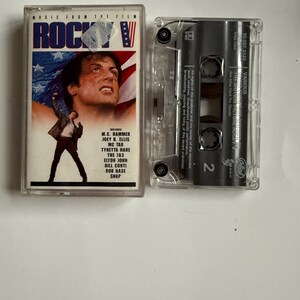 Rocky V Soundtrack Cassette Tape