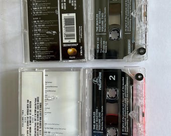 The Beatles Past Masters Volume 1 & 2 Double Cassette Tape - Etsy