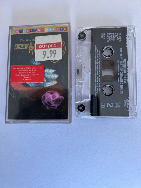 Crowded House Recurring Dream Very Best Of Cassette Tape