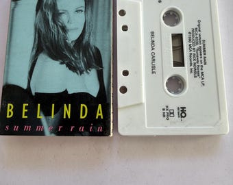 Belinda Carlisle Summer Rain USA Cassette Tape