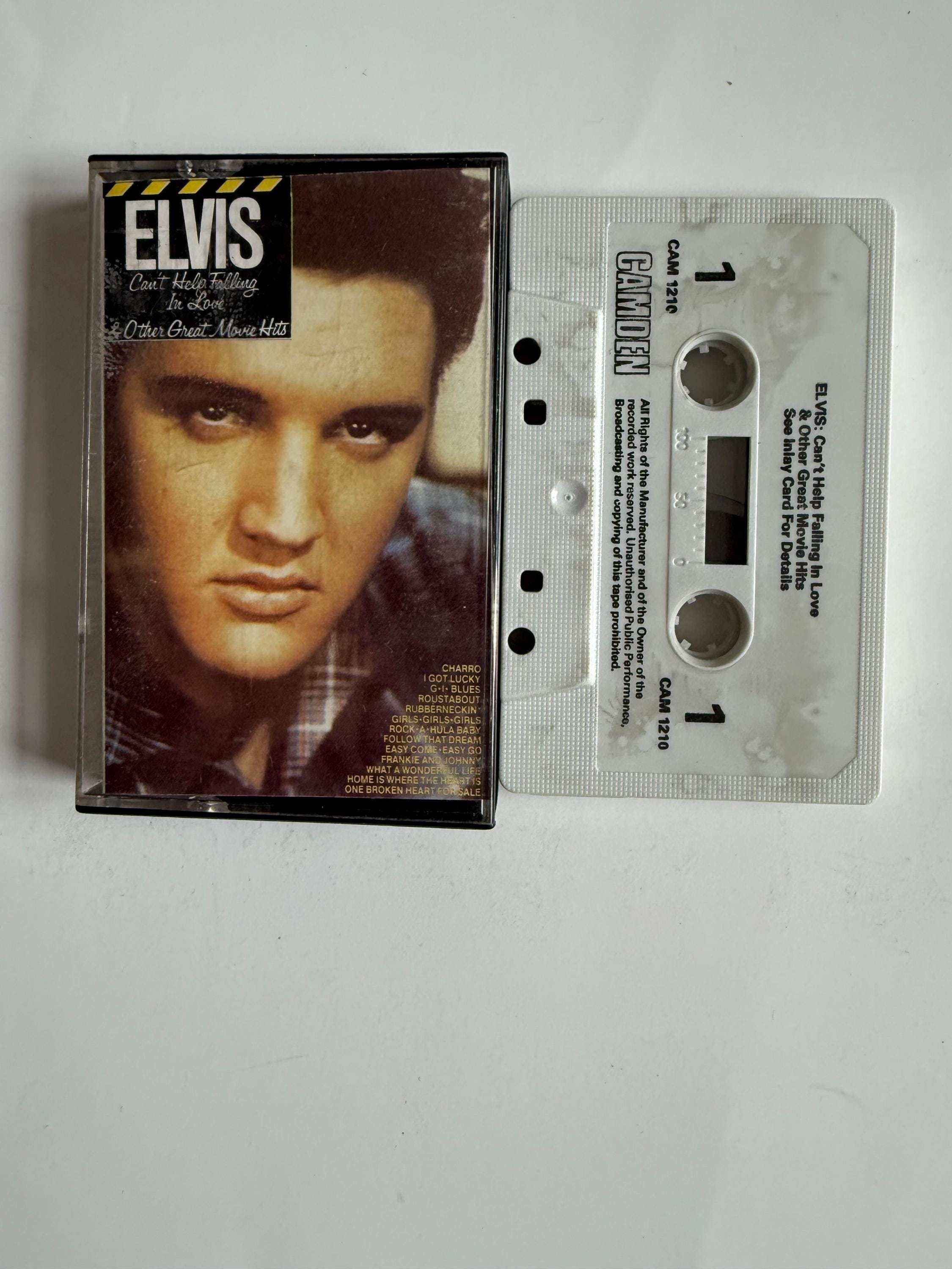 Elvis Presley Can't Help Falling in Love Cassette Tape - Etsy