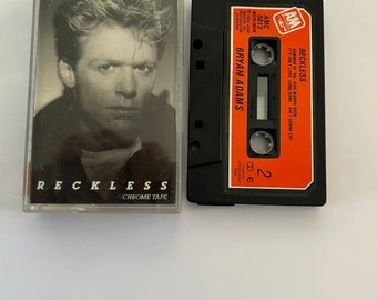 Bryan Adams Reckless Cassette Tape