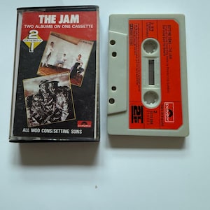 The Jam All Mod Cons / Setting Sons Cassette Tape