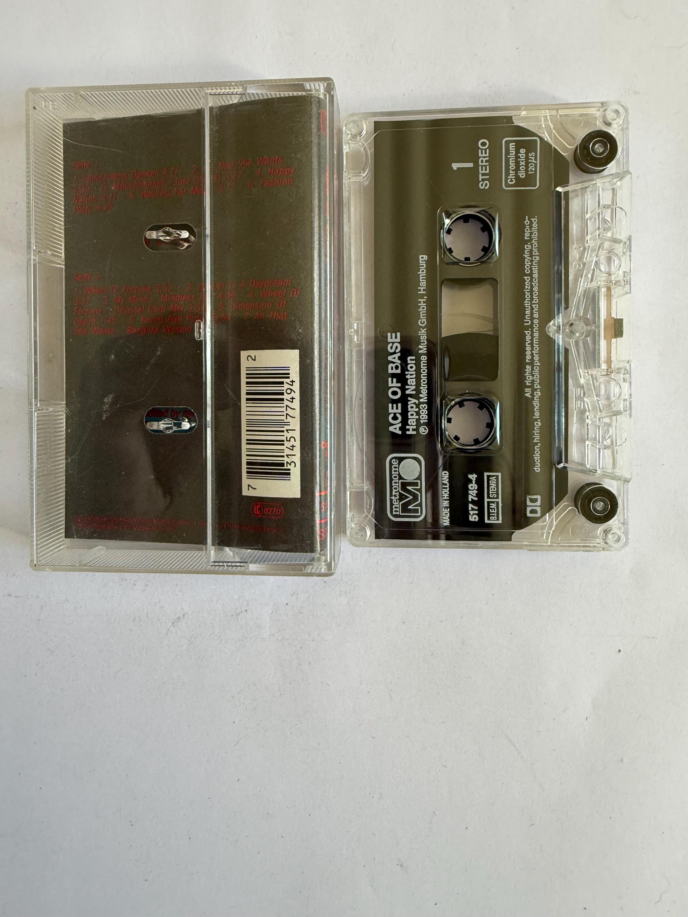 Happy Nation［カセット］ Ace of Base Happy Nation U.S. Version Vintage Cassette