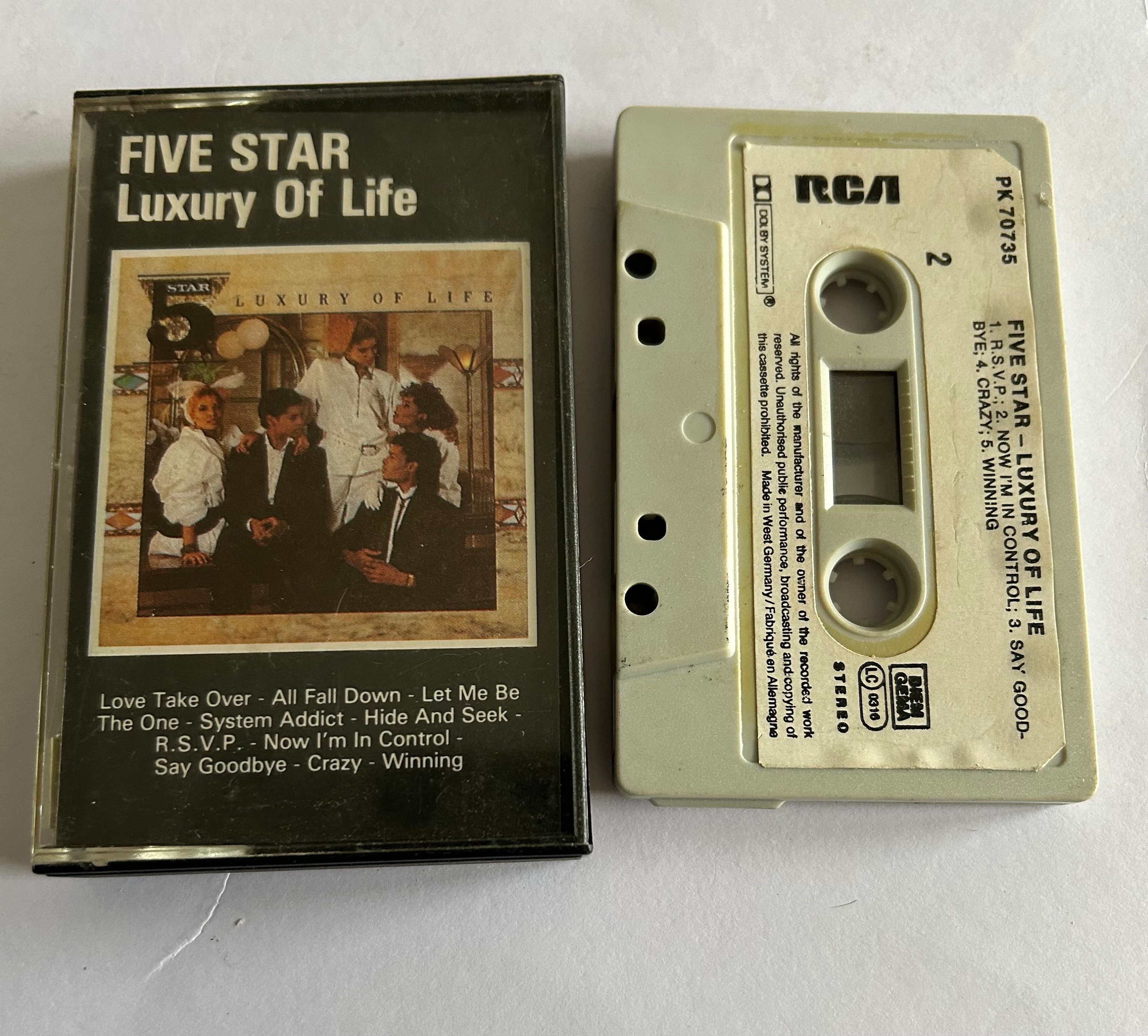 Five Star 5 Star Luxury of Life Cassette Tape - Etsy 