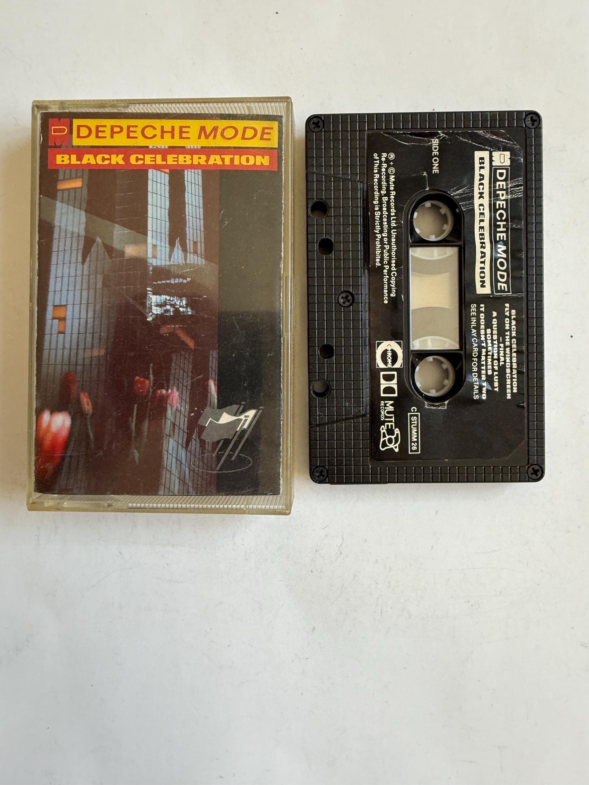 Depeche Mode Black Celebration Cassette Tape Tear on Cassette 
