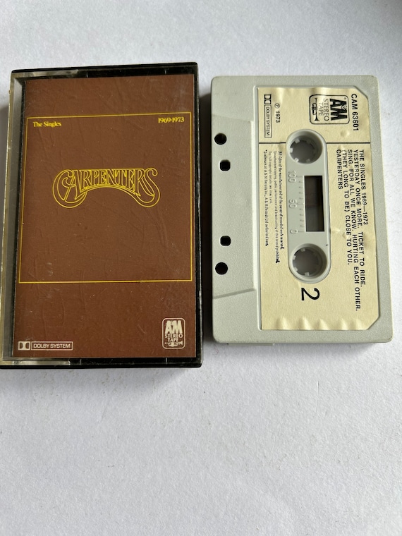 Carpenters the Singles 1969-1973 Cassette Tape - Etsy