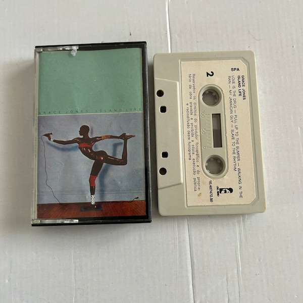 Grace Jones Island Life Spanish Cassette Tape