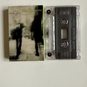 Bryan Adams Featuring Melanie C When You’re Gone Cassette Tape