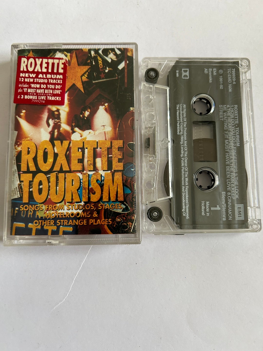 Roxette Tourism Cassette Tape - Etsy