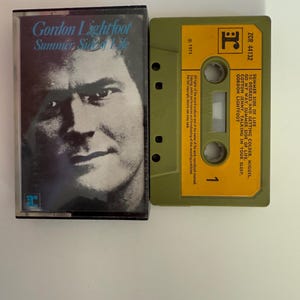 Gordon Lightfoot Summer Side Of Life Cassette Tape