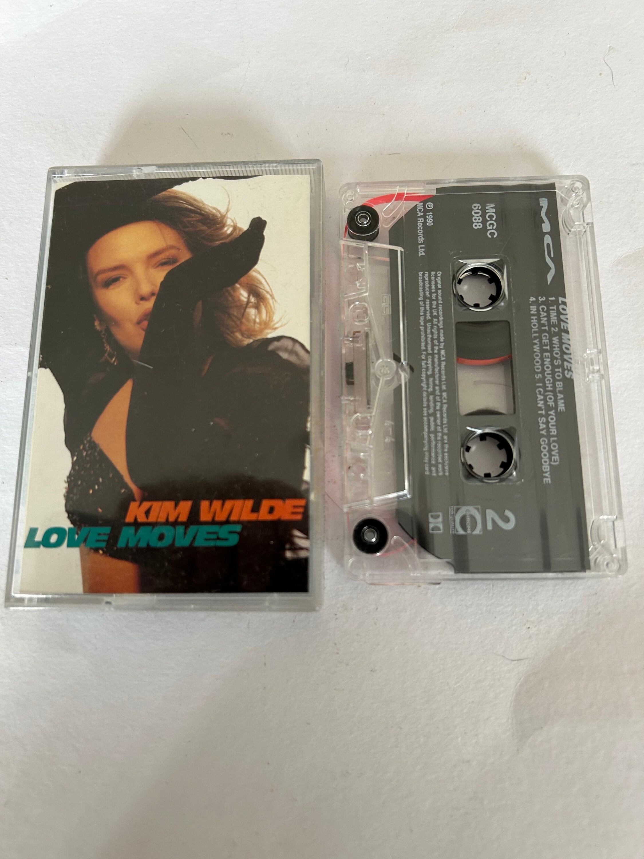 Kim Wilde Love Moves Cassette Tape - Etsy