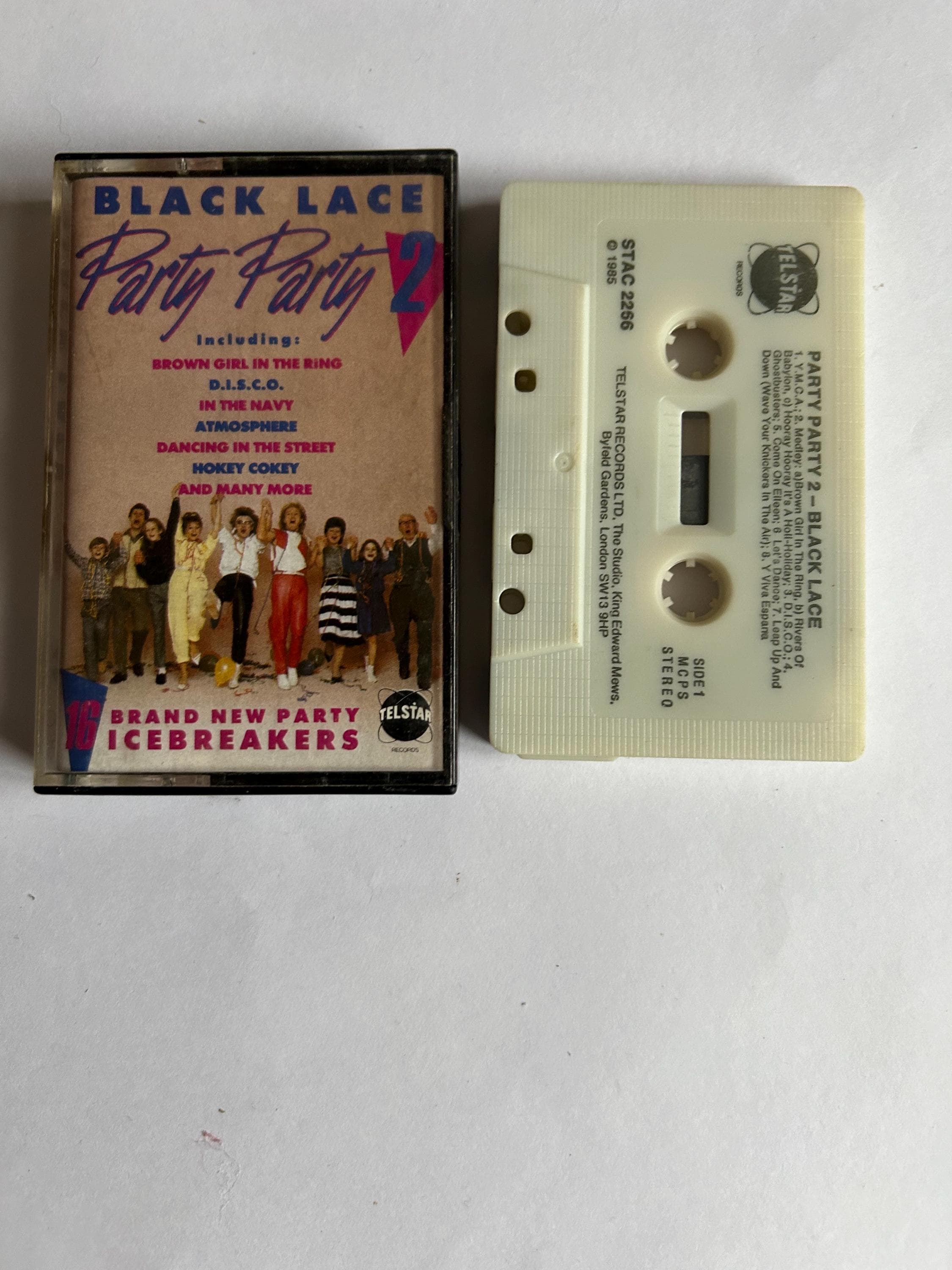 Black Lace Party Party 2 Cassette Tape - Etsy Ireland